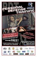 Now Offering Series of Selfdefense Classes for Adults Teens and Kids in Chico Personal Defense Training (PDT)