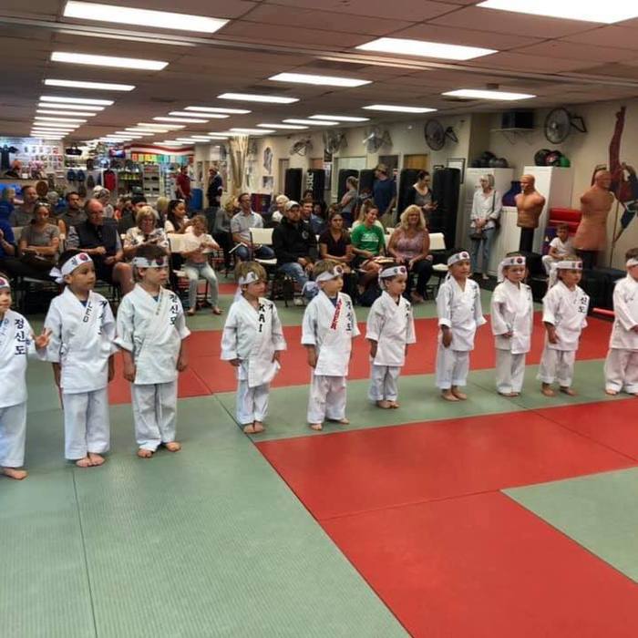 Azad's Martial Arts team and students
